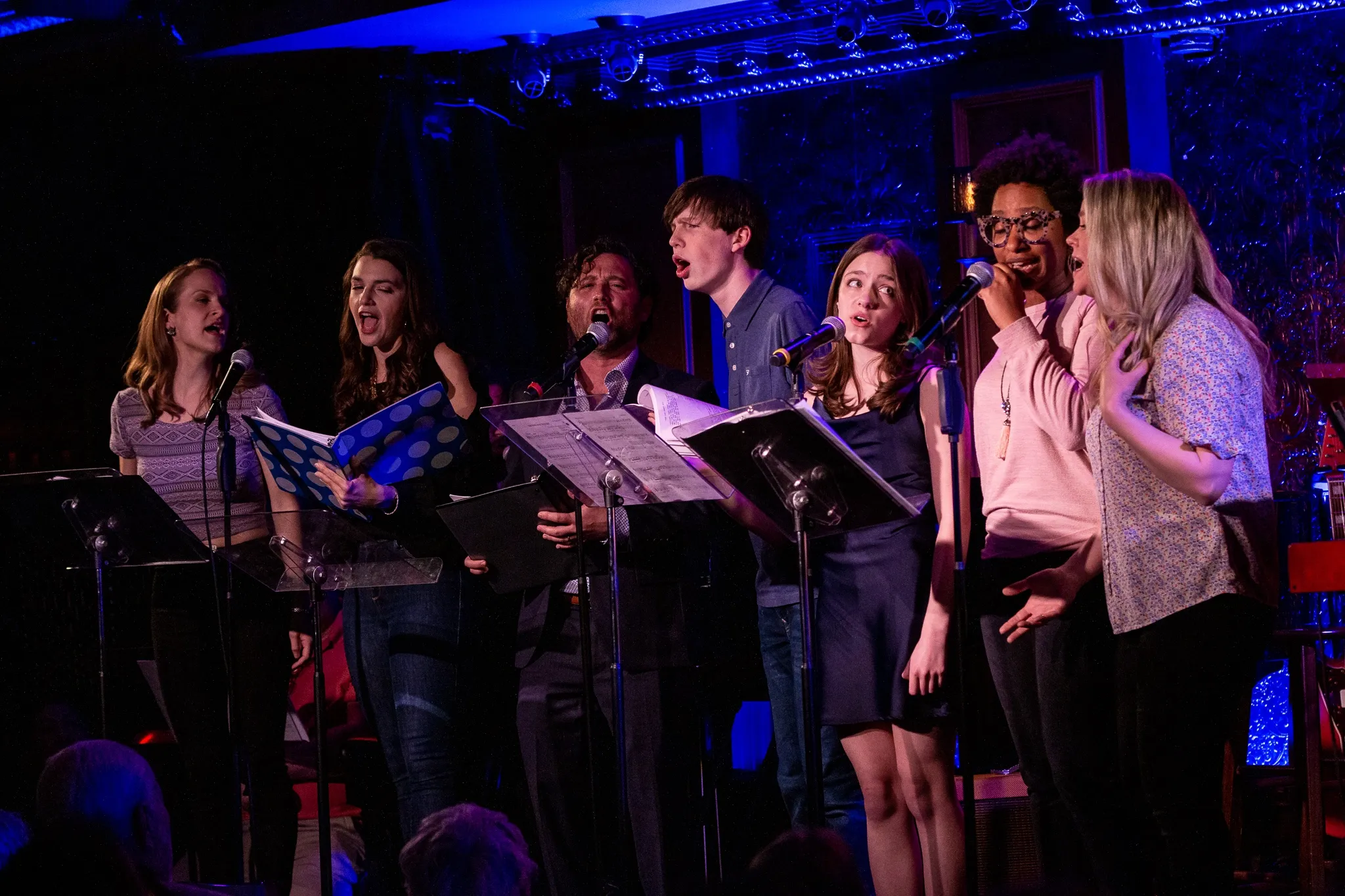 Image of cast performing Lap Dance Kid